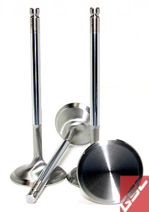 Subaru BRZ Exhaust Valve (1) - GSC Power Division - +1mm Chrome Polish 30mm Head - `14-`27